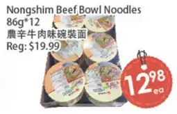 Fresh Palace Supermarket Nongshim Beef Bowl Noodles offer