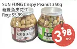 Fresh Palace Supermarket SUN FUNG Crispy Peanut offer
