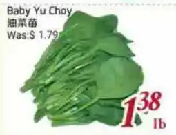 Tone Tai Supermarket Baby Yu Choy offer