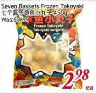Tone Tai Supermarket Seven Baskets Frozen Takoyaki offer