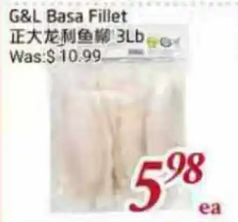 Tone Tai Supermarket G&L Basa Fillet offer