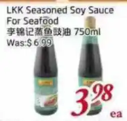 Tone Tai Supermarket LKK SEASONED SOY SAUCE FOR SEAFOOD offer