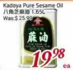 Tone Tai Supermarket Kadoya Pure Sesame Oil offer