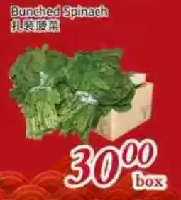 Tone Tai Supermarket Bunched Spinach offer
