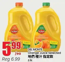 Terra Foodmart DEL MONTE Orange Juice Selected offer