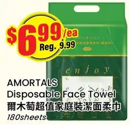 Terra Foodmart AMORTALS Disposable Face Towel offer