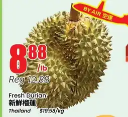 Terra Foodmart Fresh Durian offer