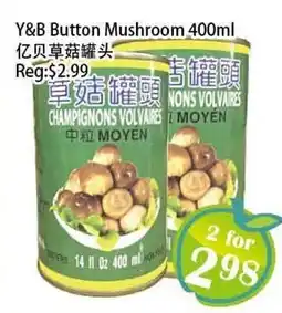 Food Depot Supermarket Y&B Button Mushroom offer