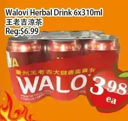 Food Depot Supermarket Walovi Herbal Drink offer