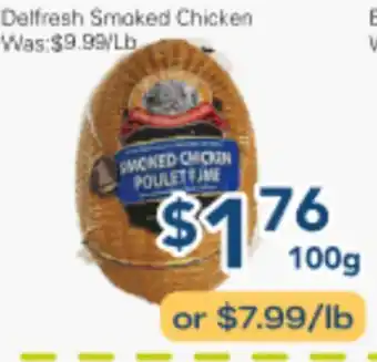 Oceans Fresh Food Market Delfresh Smoked Chicken offer