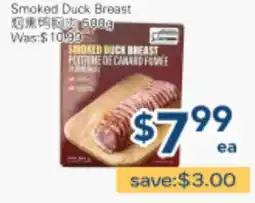 Oceans Fresh Food Market Smoked Duck Breast offer