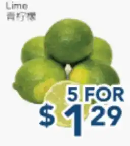 Oceans Fresh Food Market Lime offer