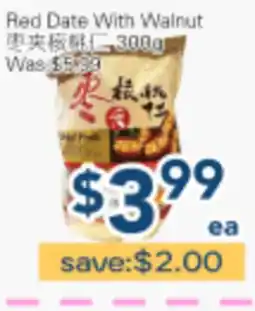 Oceans Fresh Food Market Red Date With Walnut offer