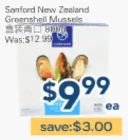Oceans Fresh Food Market Sanford New Zealand Greenshell Mussels offer