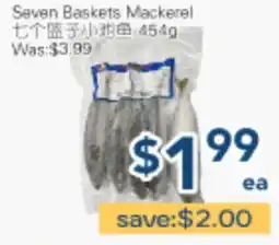 Oceans Fresh Food Market Seven Baskets Mackerel offer
