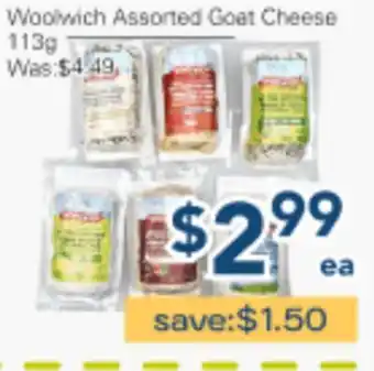 Oceans Fresh Food Market Woolwich Assorted Goat Cheese offer