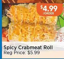 Blue Sky Supermarket Spicy Crabmeat Roll offer