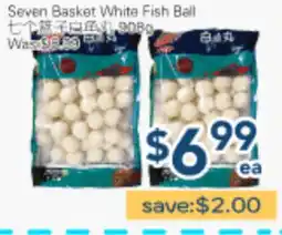 Oceans Fresh Food Market Seven Basket White Fish Ball offer