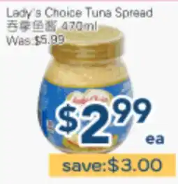 Oceans Fresh Food Market Lady's Choice Tuna Spread offer