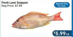 Blue Sky Supermarket Fresh Lane Snapper offer