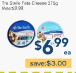 Oceans Fresh Food Market Tre Stelle Feta Cheese offer