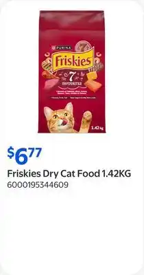Walmart Friskies Dry Cat Food offer
