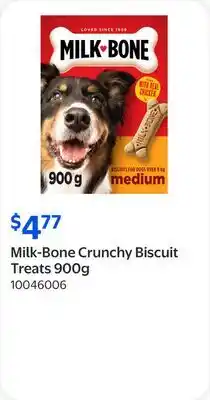 Walmart Milk-Bone Crunchy Biscuit Treats offer