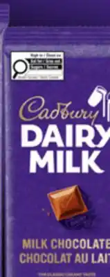 Walmart CADBURY DAIRY MILK sharing bars offer