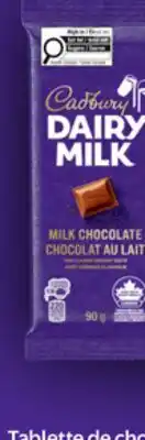 Walmart CADBURY DAIRY MILK chocolate bar offer