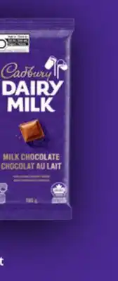 Walmart CADBURY DAIRY MILK sharing bars offer