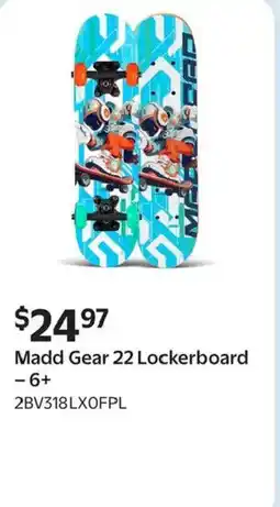 Walmart Madd Gear 22 Lockerboard -6+ offer