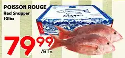 Marche Salaberry POISSON ROUGE offer