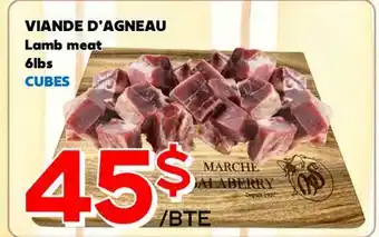 Marche Salaberry VIANDE D'AGNEAU offer