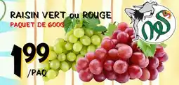 Marche Salaberry RAISIN VERT OU ROUGE offer