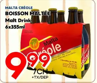 Marche Salaberry MALTA CREOLE BOISSON MALTEE offer