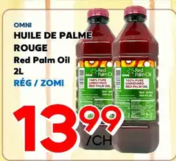 Marche Salaberry OMNI HUILE DE PALME ROUGE offer