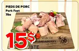 Marche Salaberry PIEDS DE PORC offer