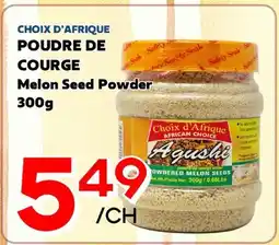 Marche Salaberry CHOIX D'AFRIQUE POUDRE DE COURGE offer