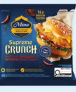 Walmart Mina Supreme Crunch spicy chicken burgers offer