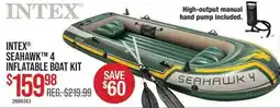 Cabela's INTEX SEAHAWK 4 INFLATABLE BOAT KIT offer