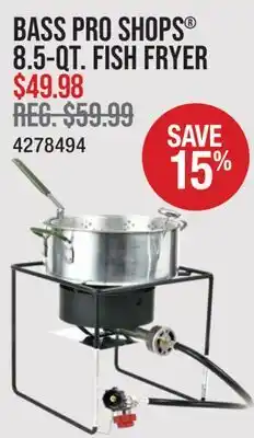 Cabela's BASS PRO SHOPS 8.5QT. FISH FRYER offer