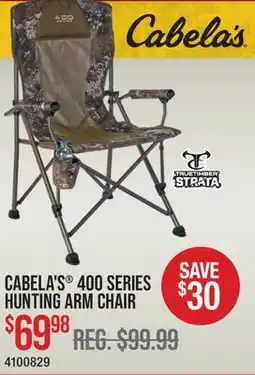 Cabela's CABELA'S 400 SERIES HUNTING ARM CHAIR offer