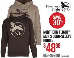 Cabela's NORTHERN FLIGHT MEN'S LONG-SLEEVE HOODIE offer