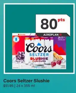 LCBO Coors Seltzer Slushie offer