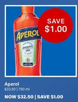 LCBO Aperol offer