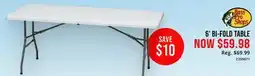 Cabela's BASS PRO SHOPS 6' BI-FOLD TABLE offer