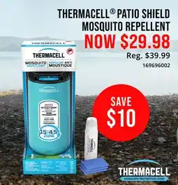 Cabela's THERMACELL PATIO SHIELD MOSQUITO REPELLENT offer