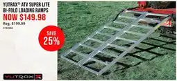 Cabela's YUTRAX ATV SUPER LITE BI-FOLD LOADING RAMPS offer