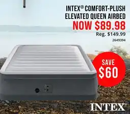 Cabela's INTEX COMFORT-PLUSH ELEVATED QUEEN AIRBED offer