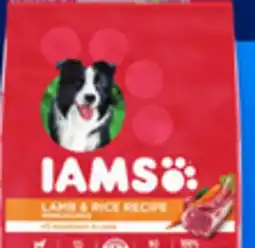 Walmart IAMS dry dog food offer